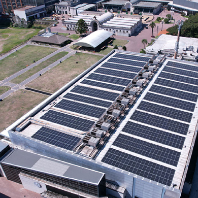 El Predio Ferial de Palermo inauguró el mayor parque solar de la ciudad